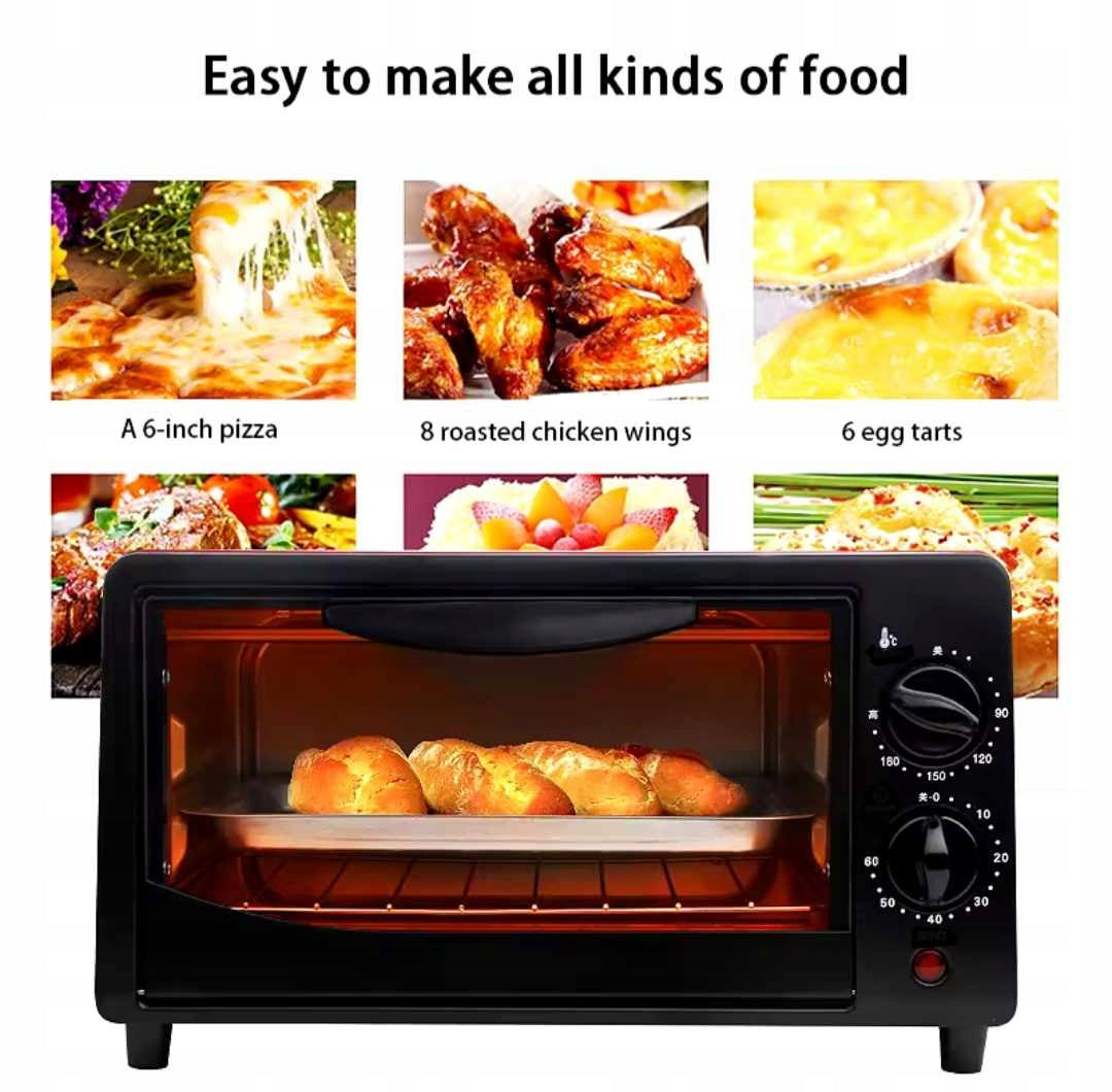 Electric Oven Small Mini 12L TIMER Grill 600W Multifunction EAN (GTIN) 7595980516045