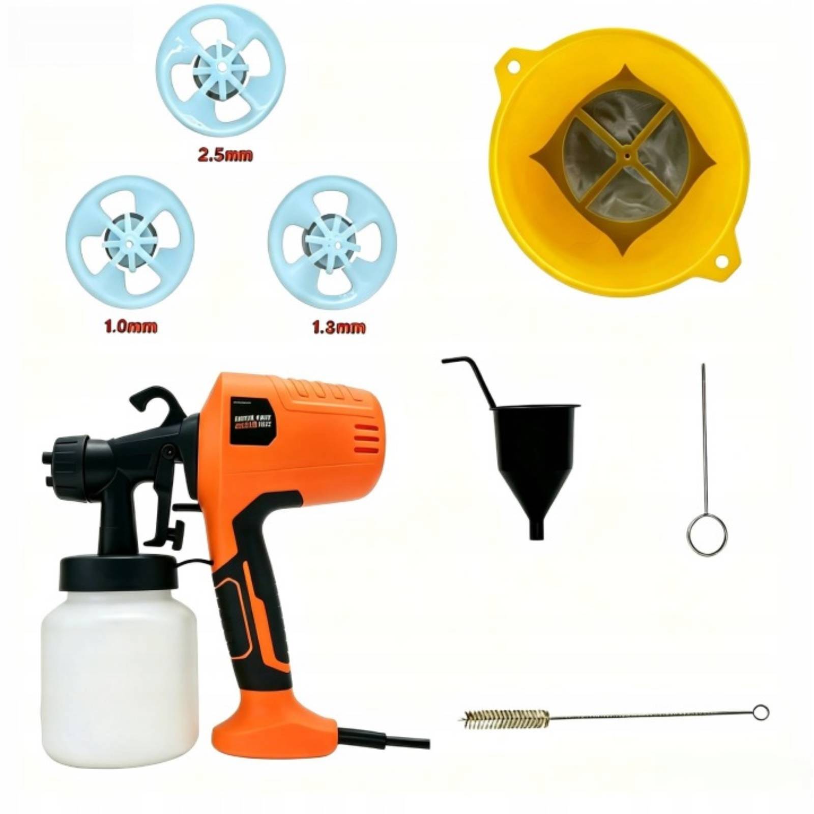 Electric Paint Sprayer Handheld Sprayer for Walls Furniture Fence 600w 1L Packaging status original