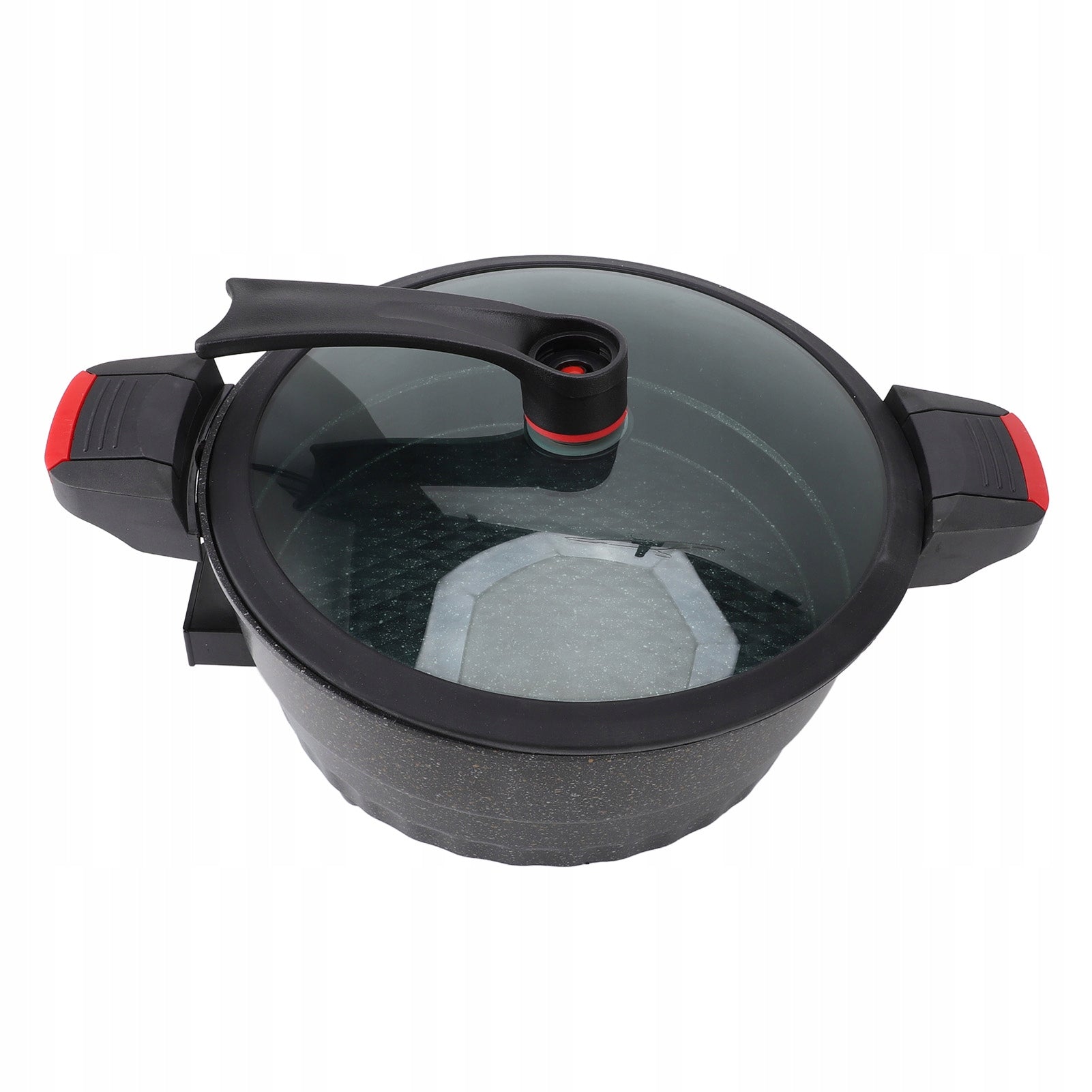 Electric Pan and Pan 1500W Stainless Steel Non-Slip G4