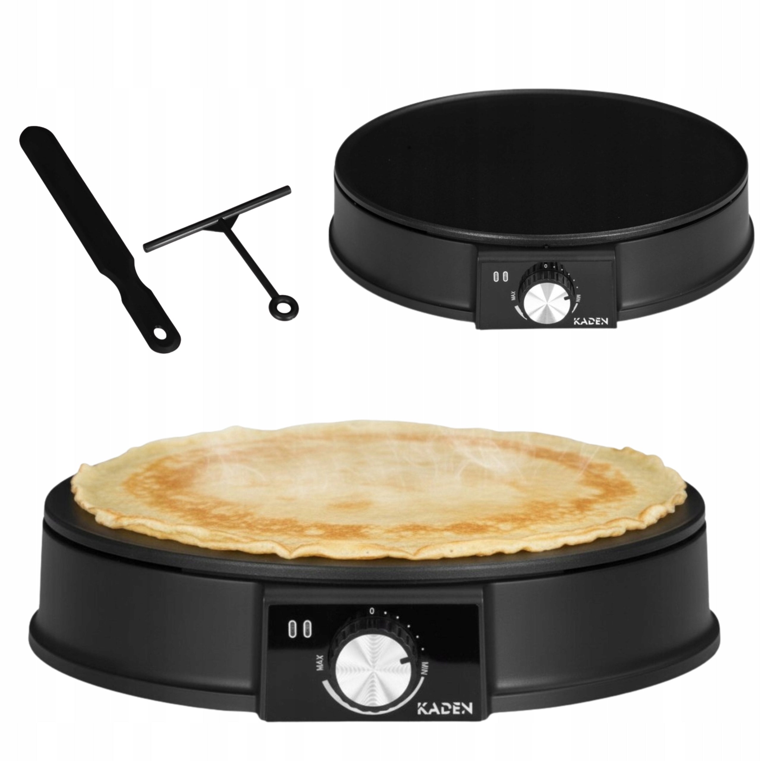 Electric Pancake Maker 1200W 30cm Pancake Pan Non-stick