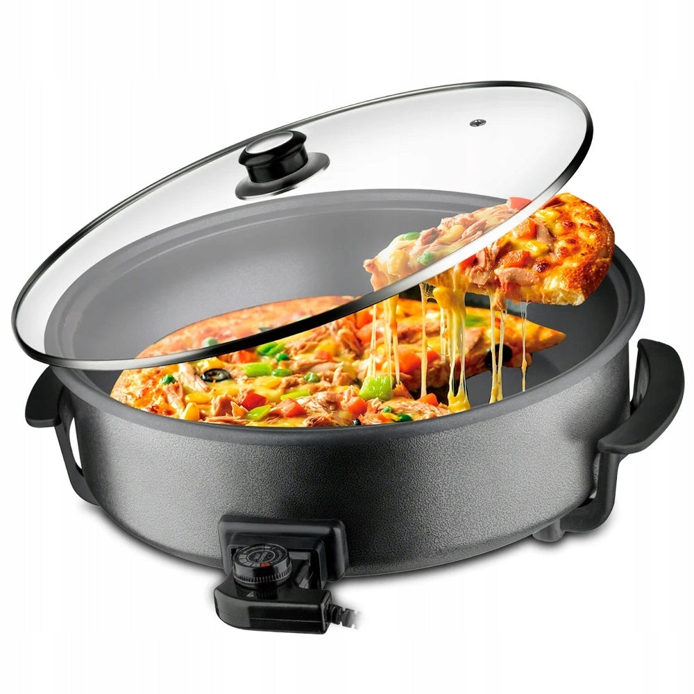 Electric Pizza Pan 42 cm 1500W Pizza High Power Cheffinger lux Packaging status original