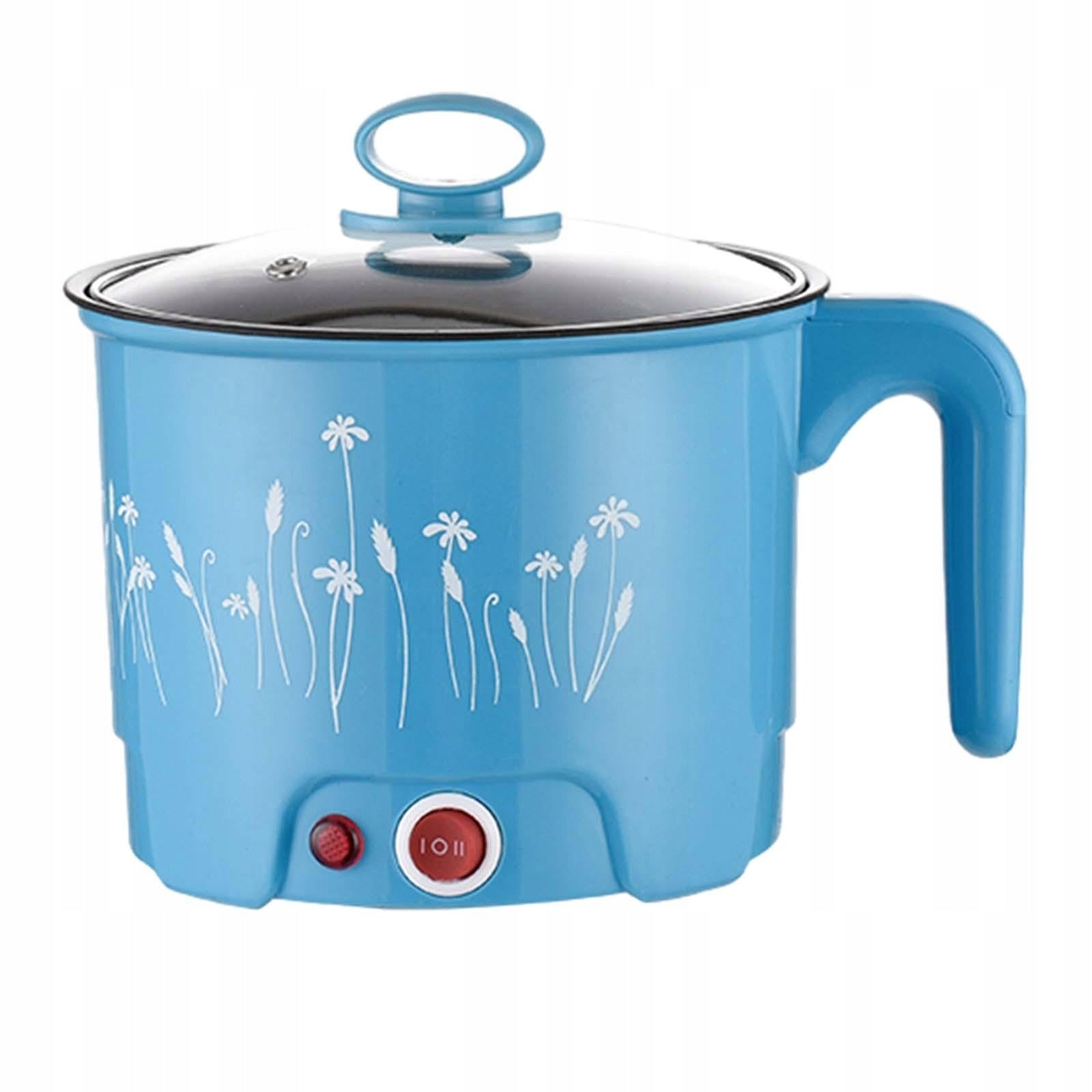 Electric Pots Adjustable Household Multifunctional Mini Pot Single Layer Brand no brand