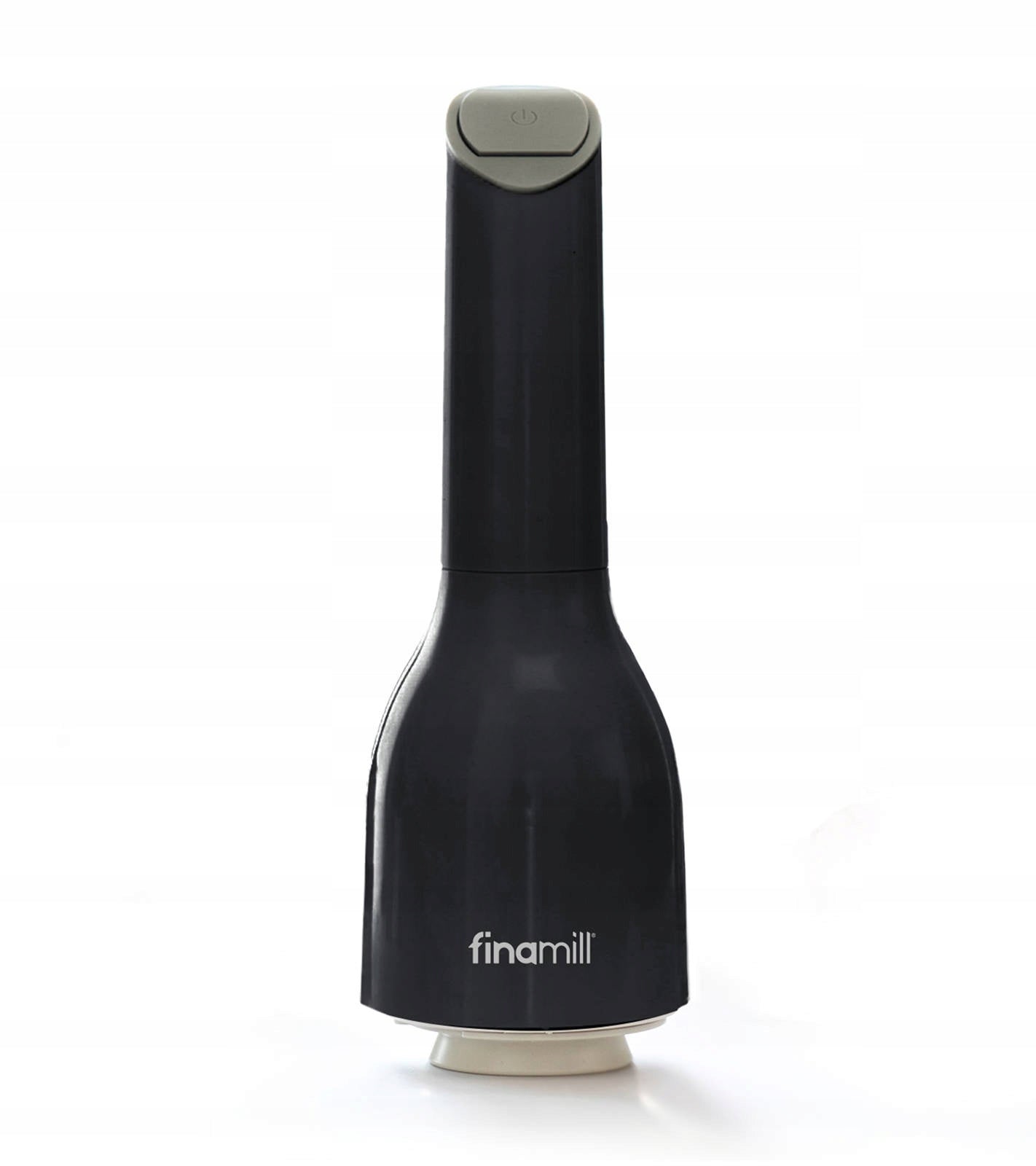 Electric Salt Pepper Grinder Spices FinaMill +2 Containers Black Packaging status original