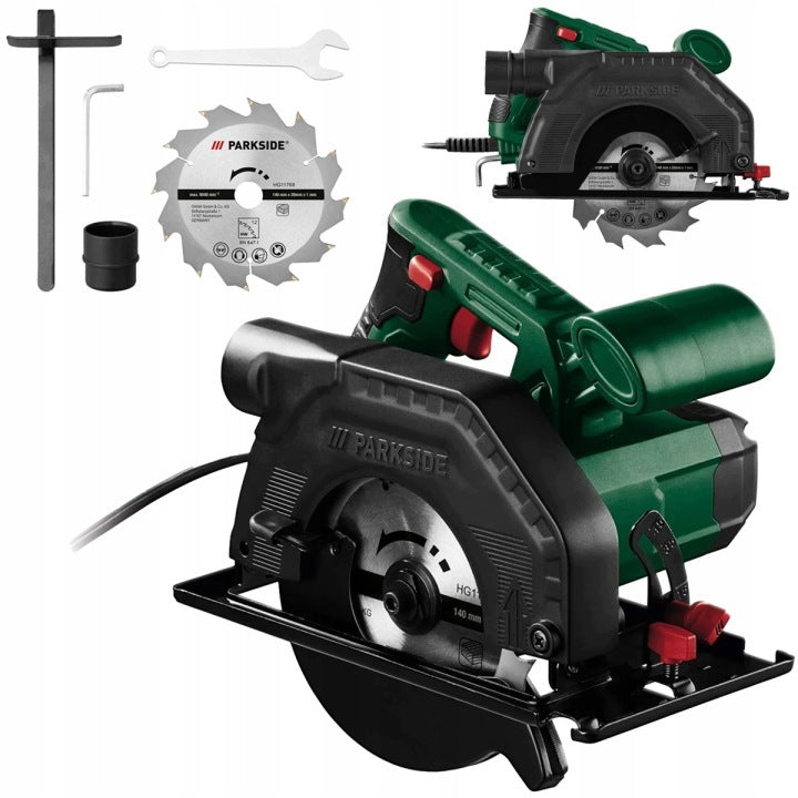 Electric Saw, Circular Saw PARKSIDE PHKS 750 A1,750W, Ø14 cm