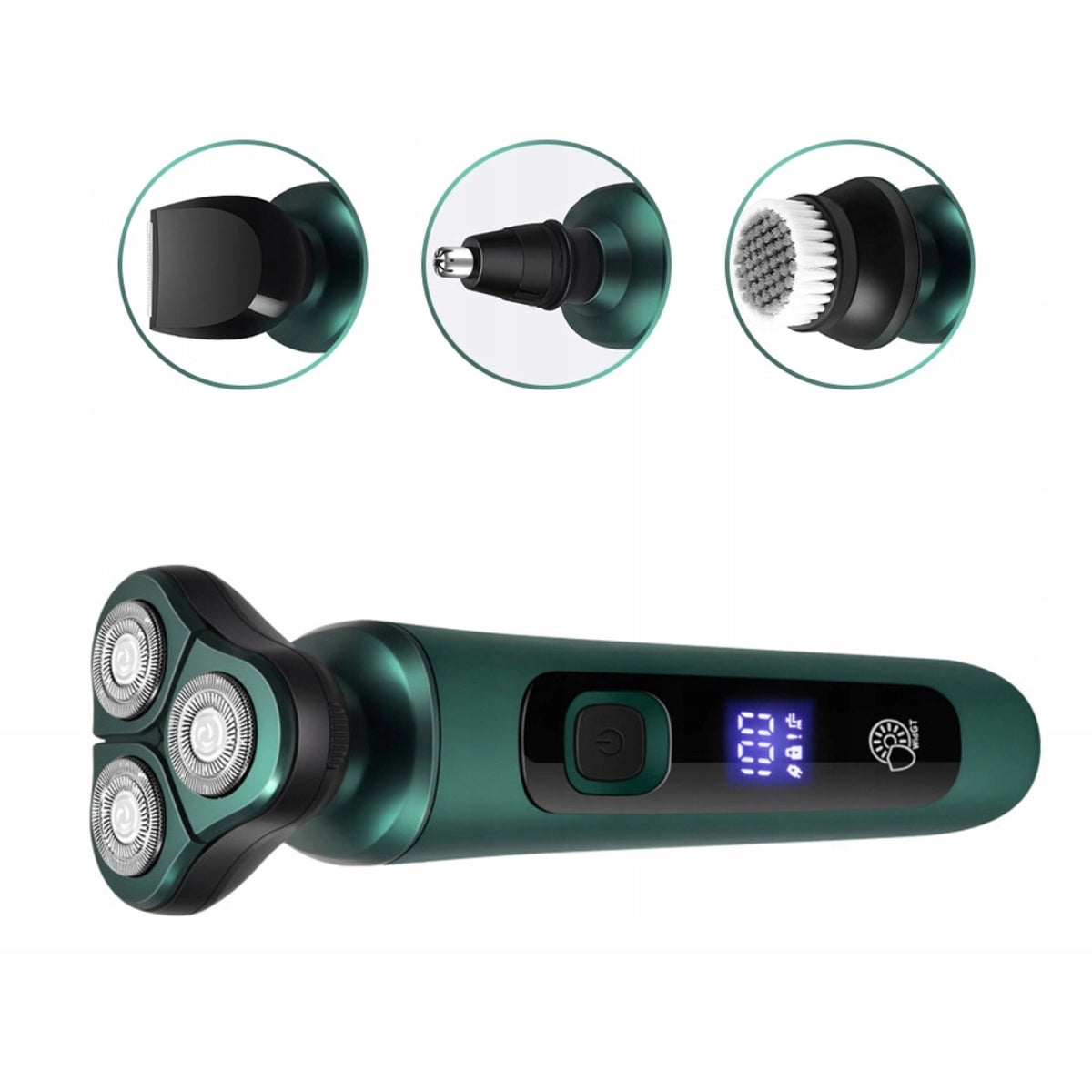 Electric Shaver Men's Beard Shaving Machine Wireless Trimmer Packaging status original