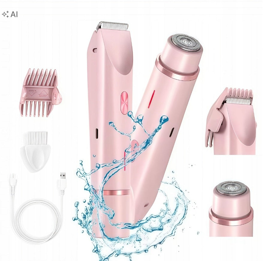 Electric Shaving Machine for Women Shaver Trimmer 2in1 Shaver Packaging status original