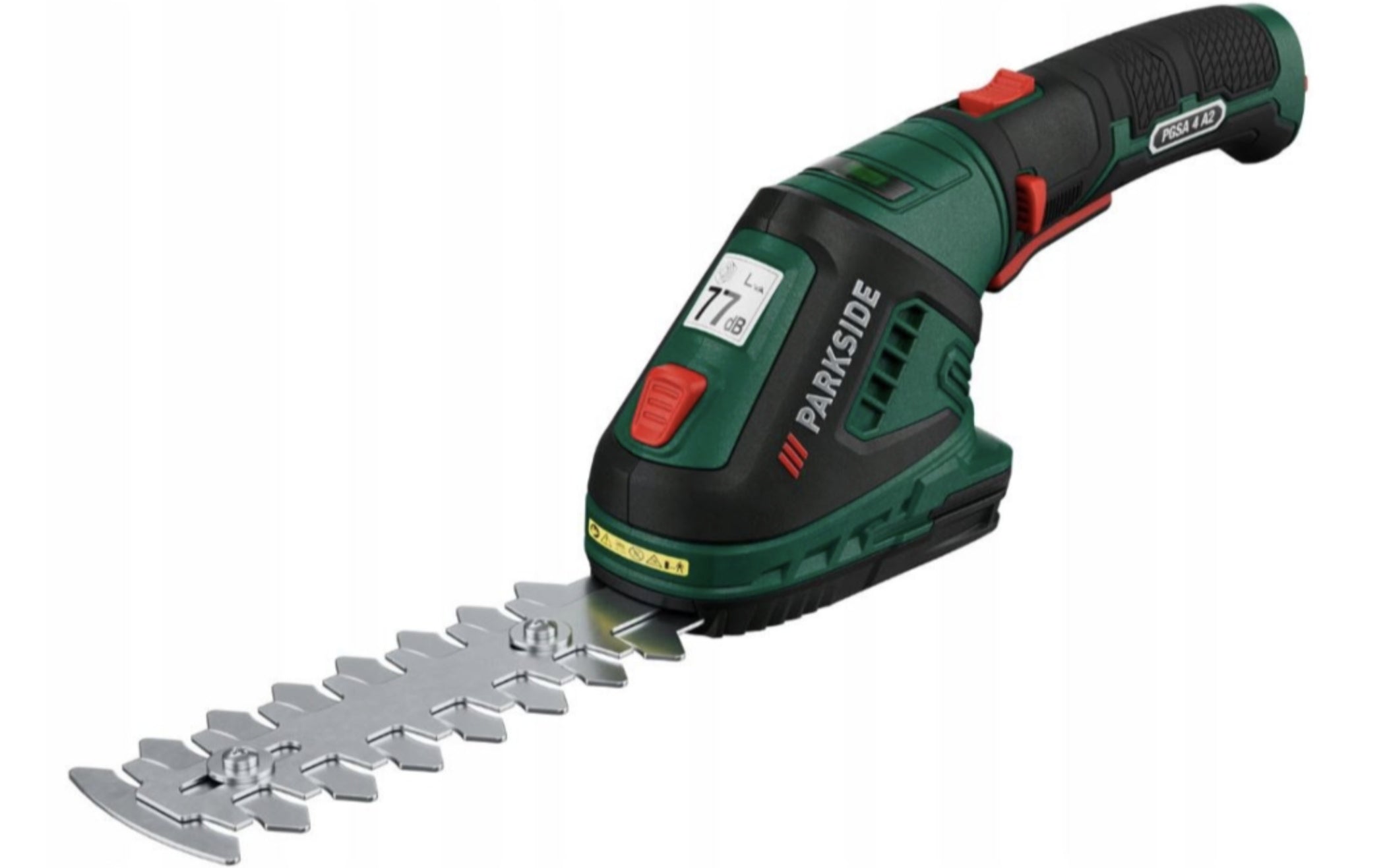 Electric Shears CORDLESS FOR GRASS BUSHES 2in1 12 cm 4 V PARKSIDE B3 Working length 30 cm