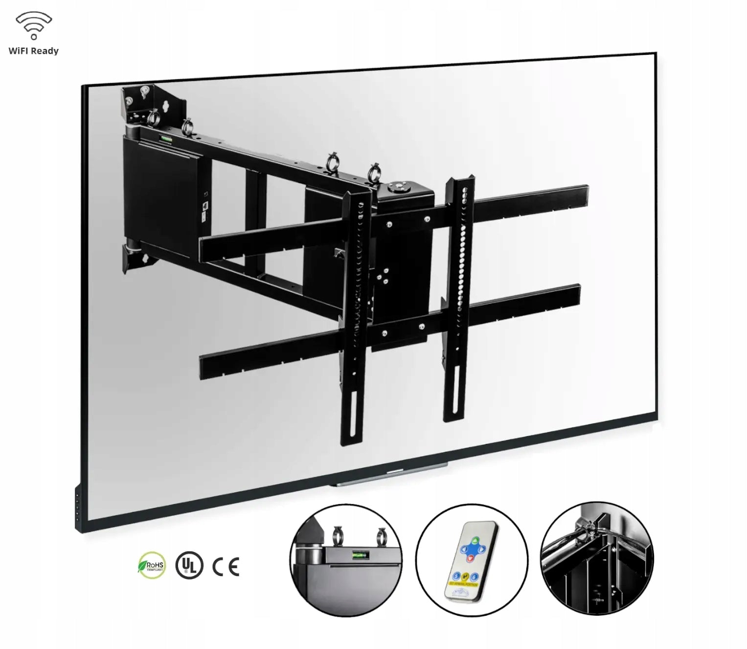Electric TV Mount Premium Rotation Remote Control OTW-L