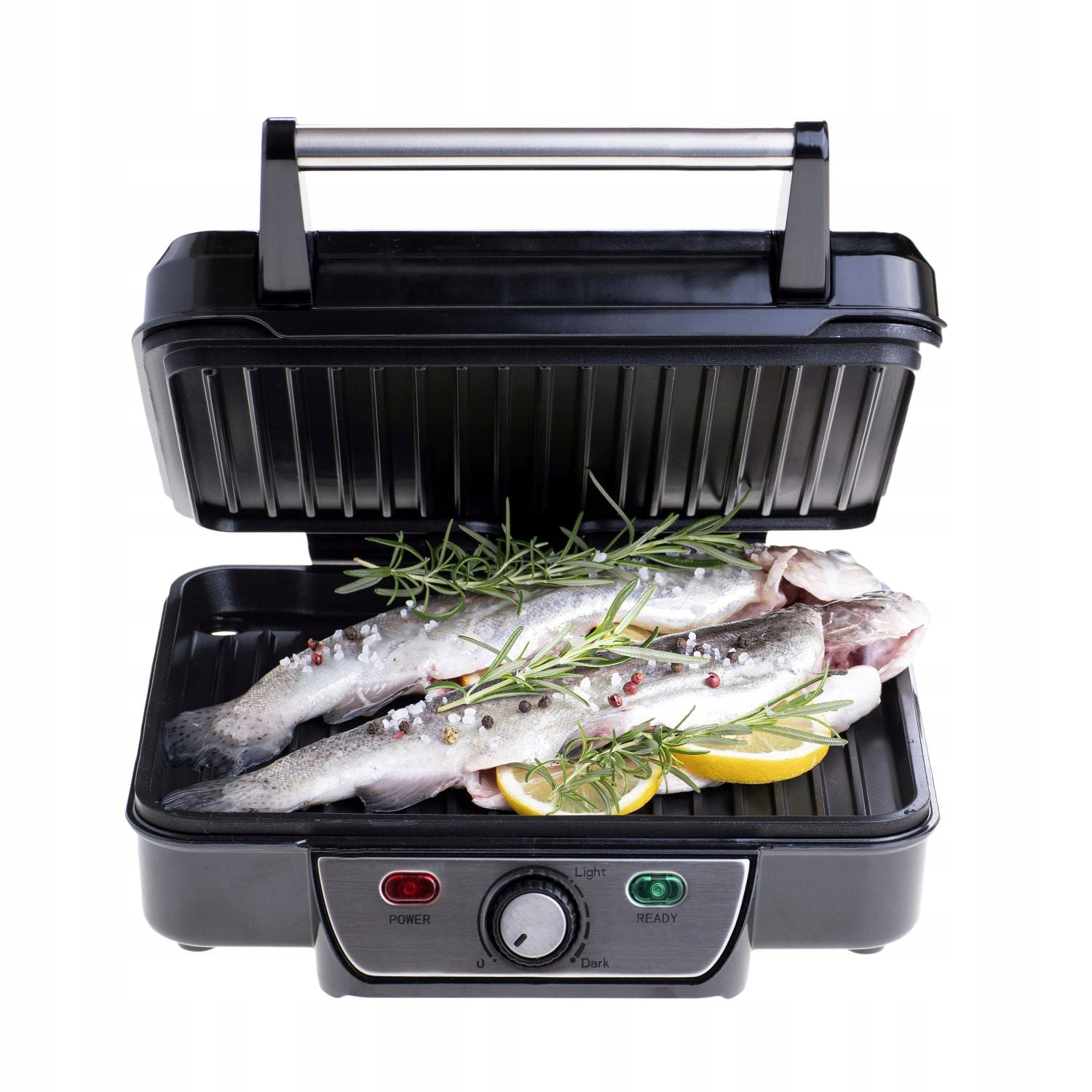 Electric Table Grill 180 Degree XL Strong Large 2500W Spatula Drainer Packaging status original