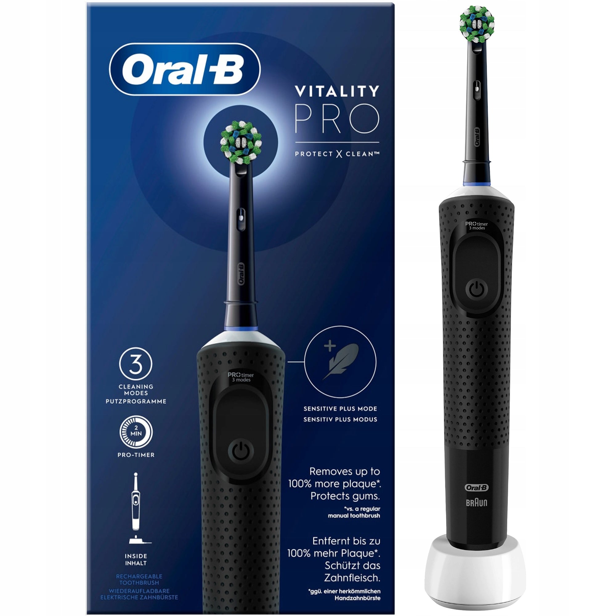 Electric Toothbrush Oral-B Vitality Pro D103 Box Black