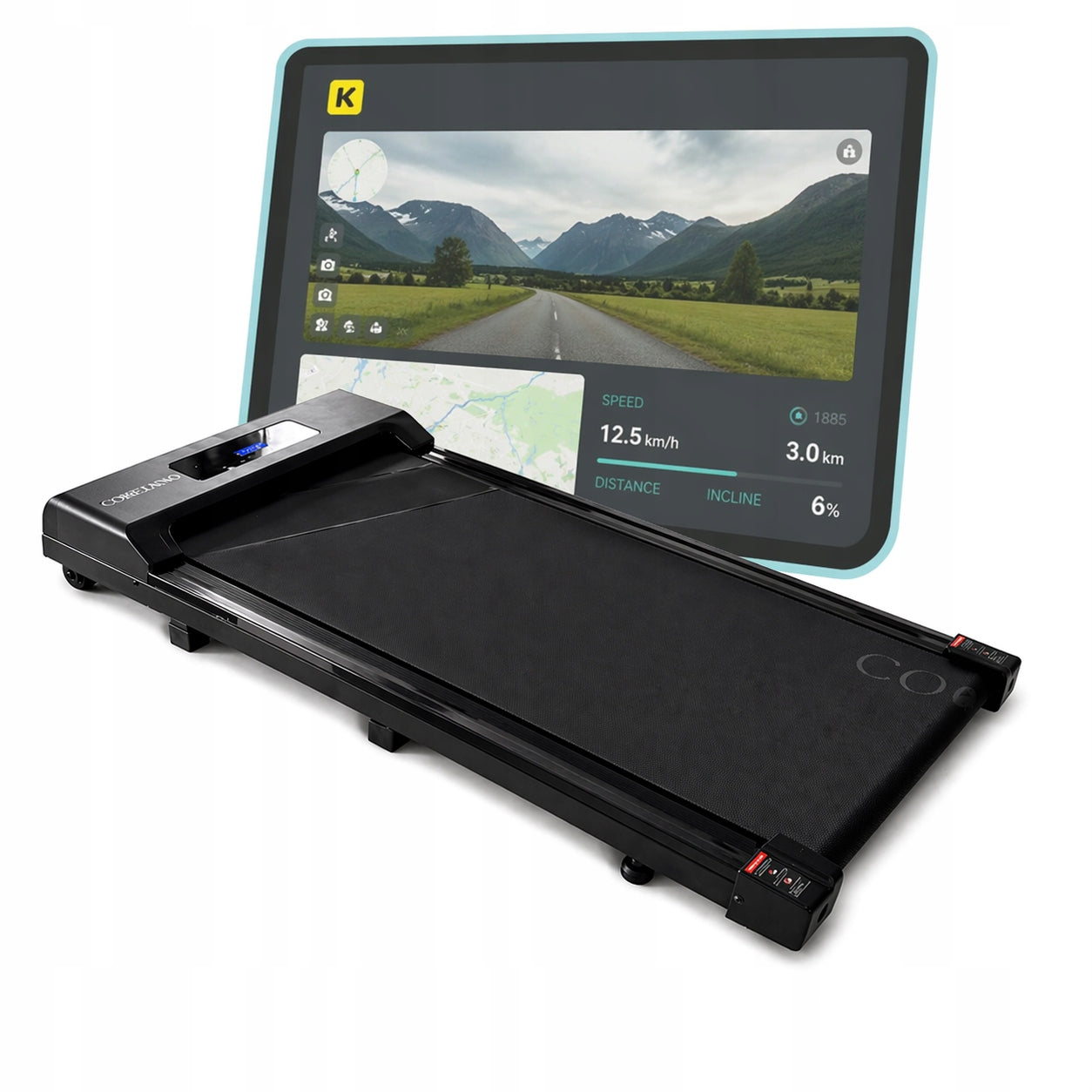 Electric Treadmill C1 Corciano Pad 6km/h home under bed