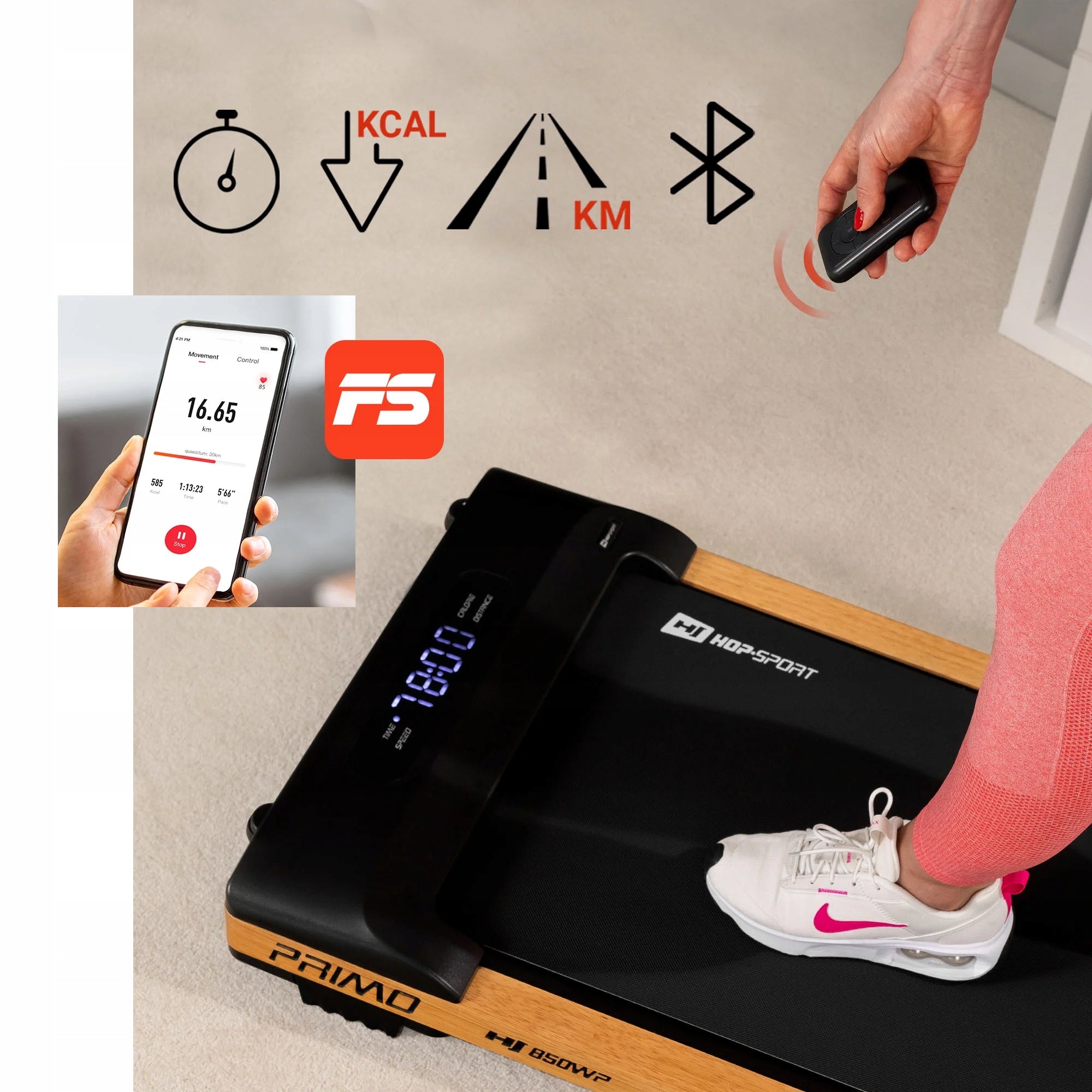 Electric Treadmill Folding Home Walking 2,5KM Wide Belt 45cm 120kg Model other