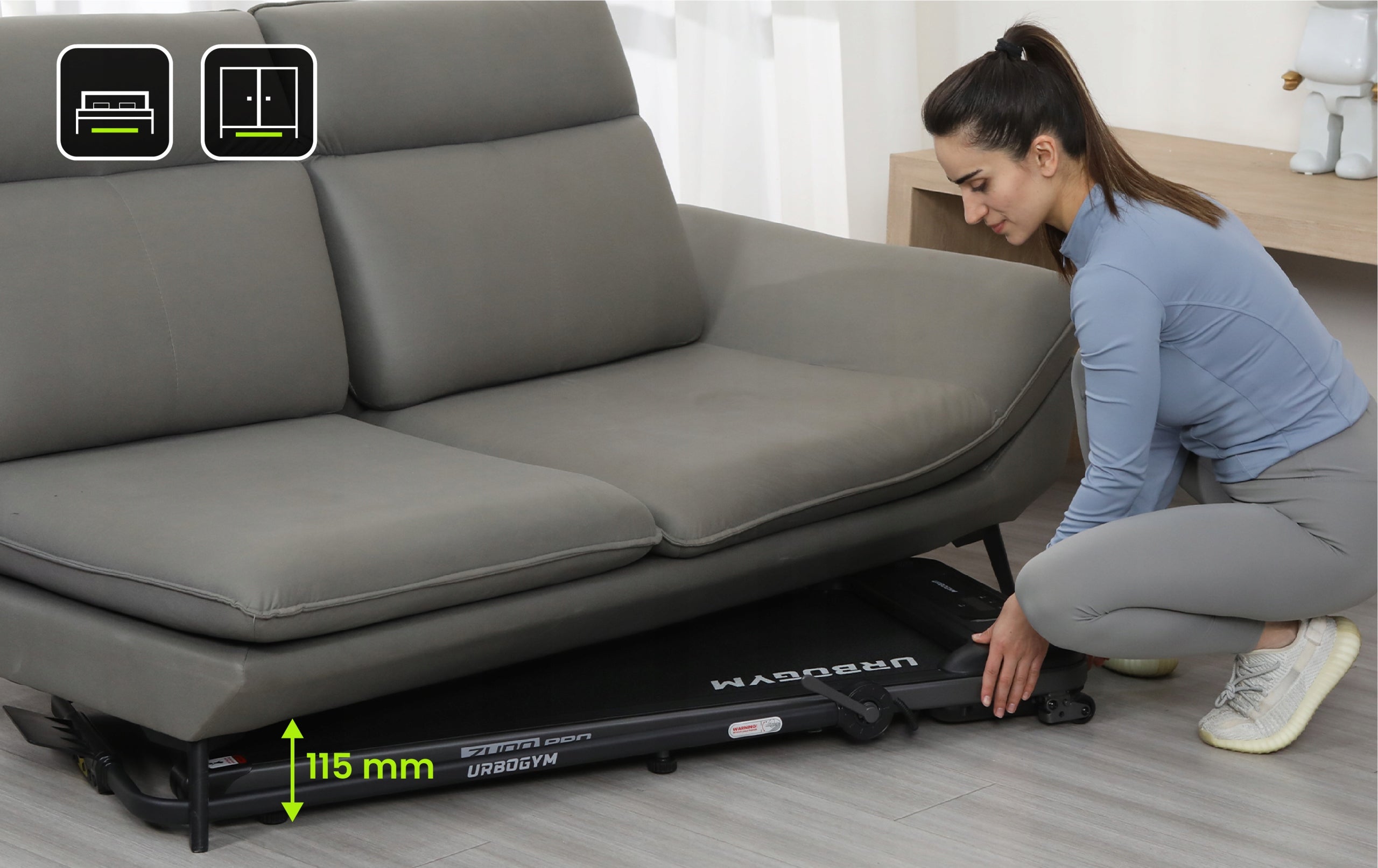 Electric Walking Treadmill for 120KG Wide Belt 43CM ZUNO PRO Manufacturer code ZUNO PRO