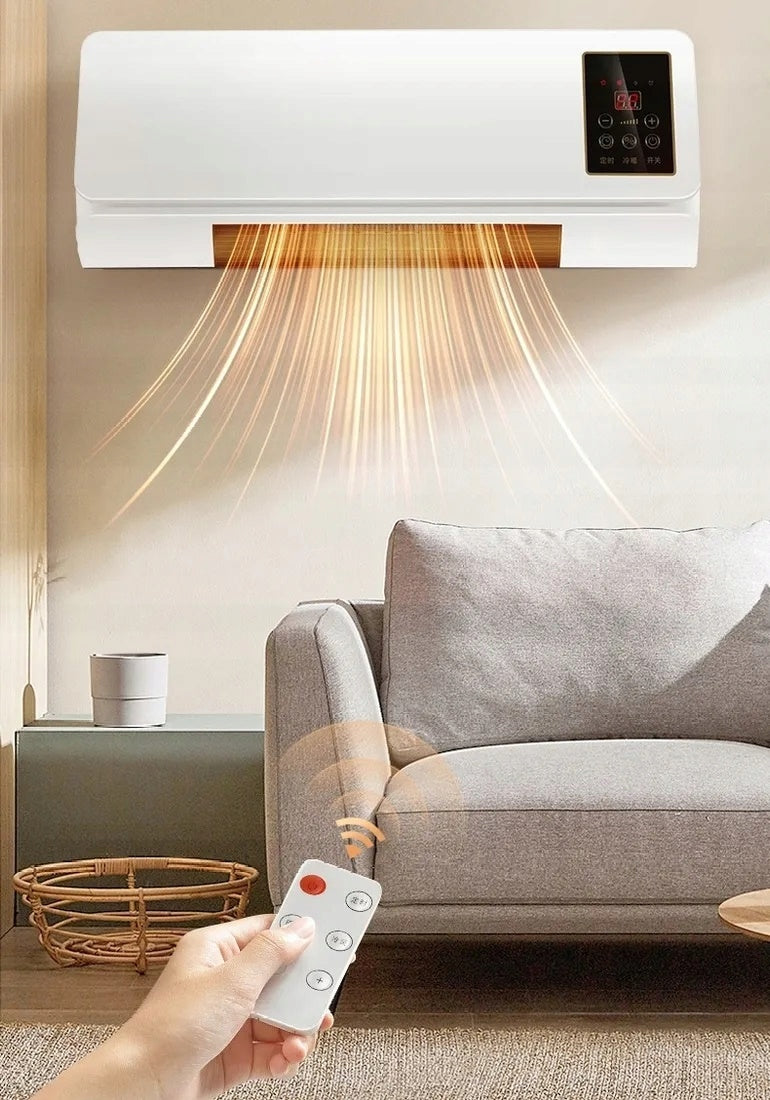 Electric Wall Heater Curtain Energy Saving 1800W Air Packaging status original
