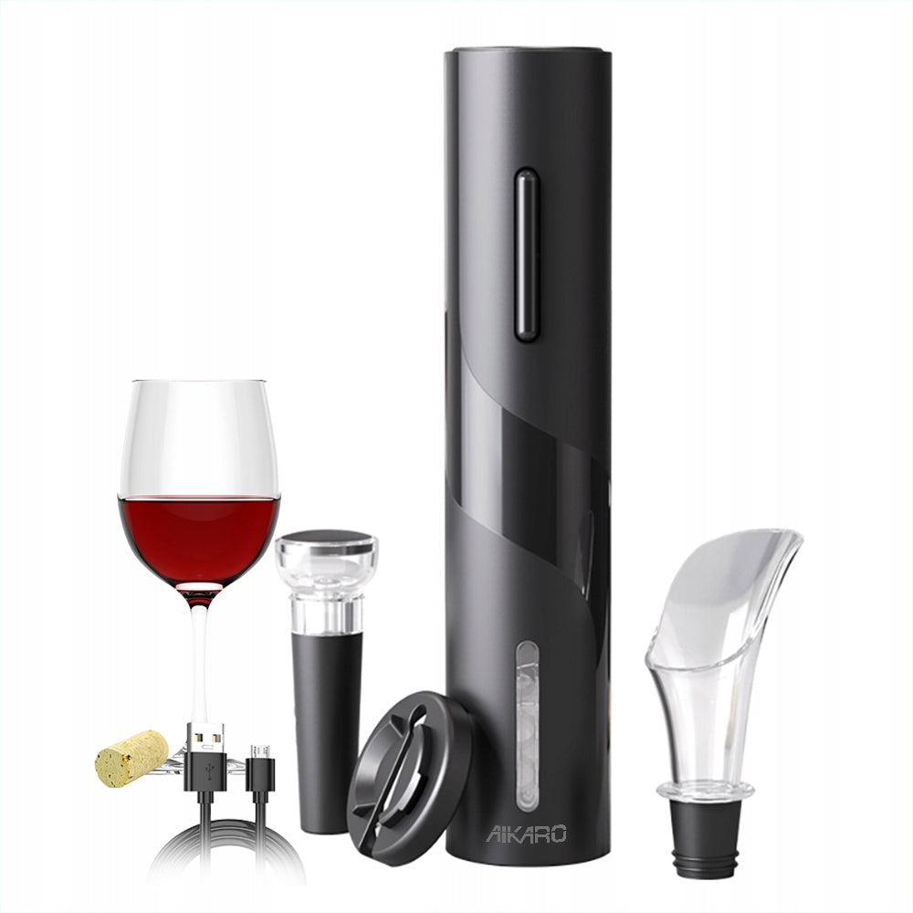 Electric Wine Bottle Opener Automatic Set Packaging status original