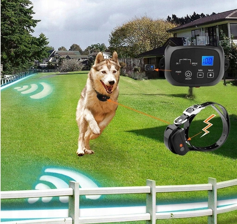 Electric Wireless Dog Fence, Adjustable,