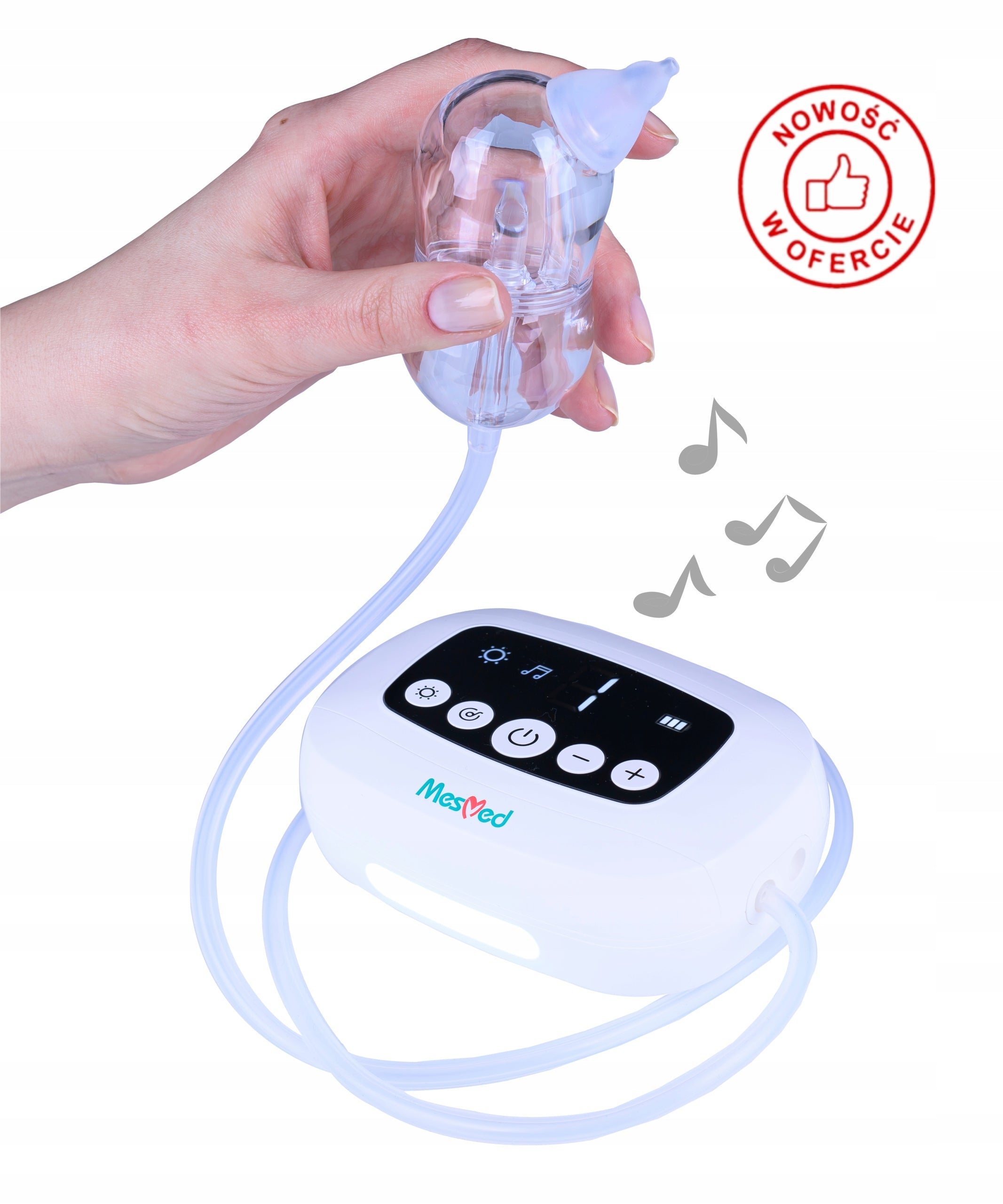 Electric aspirator for katarek melodies EFFECTIVE MM-127M HappiNosek MAX