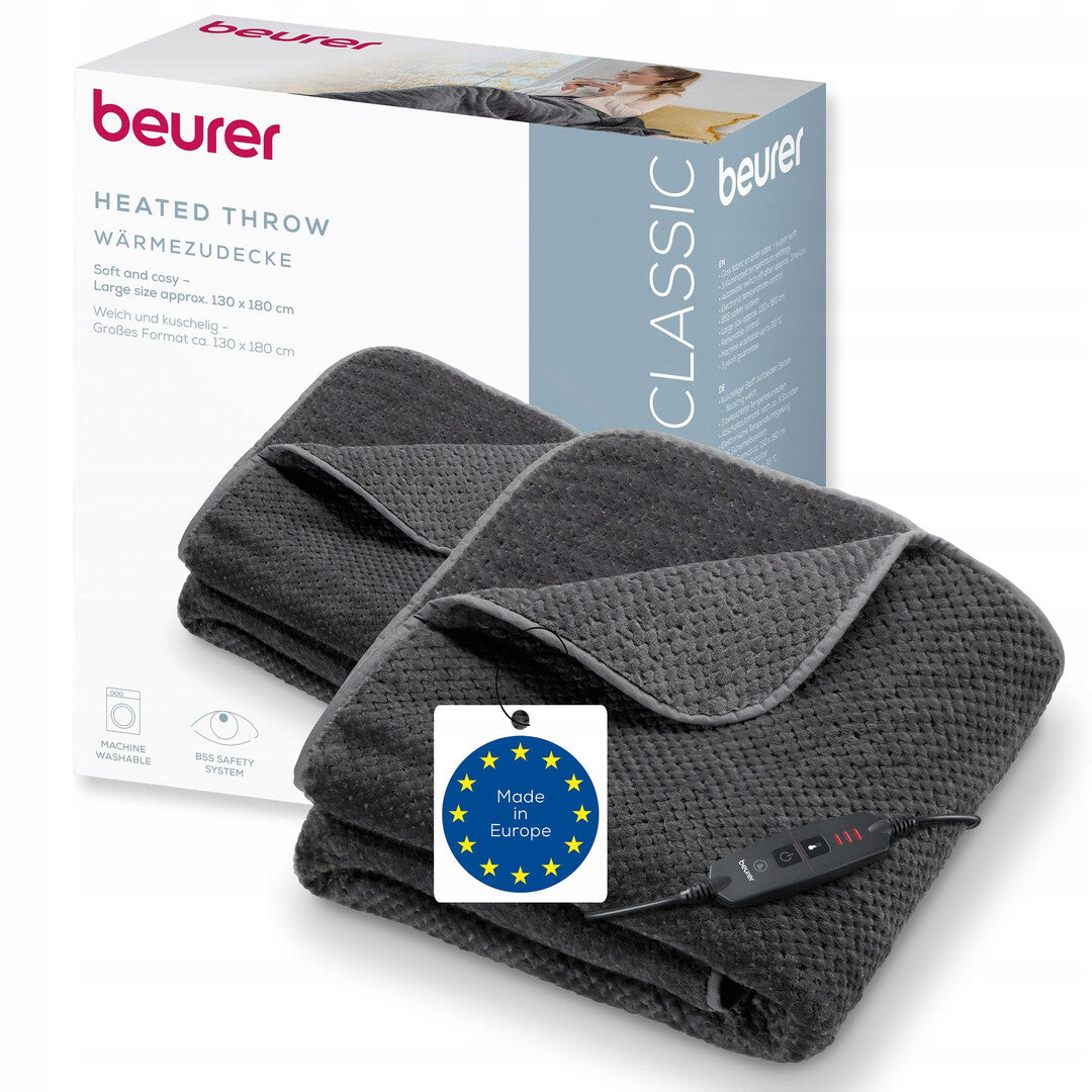 Electric blanket Beurer HD 65 grey 3 temperature levels
