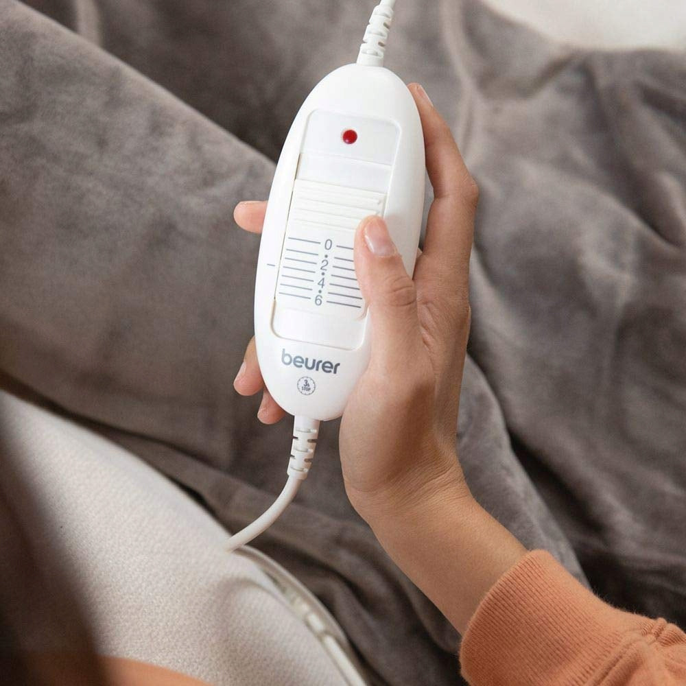 Electric blanket Beurer HD 75 grey 100 W 180x130 cm Packaging status original
