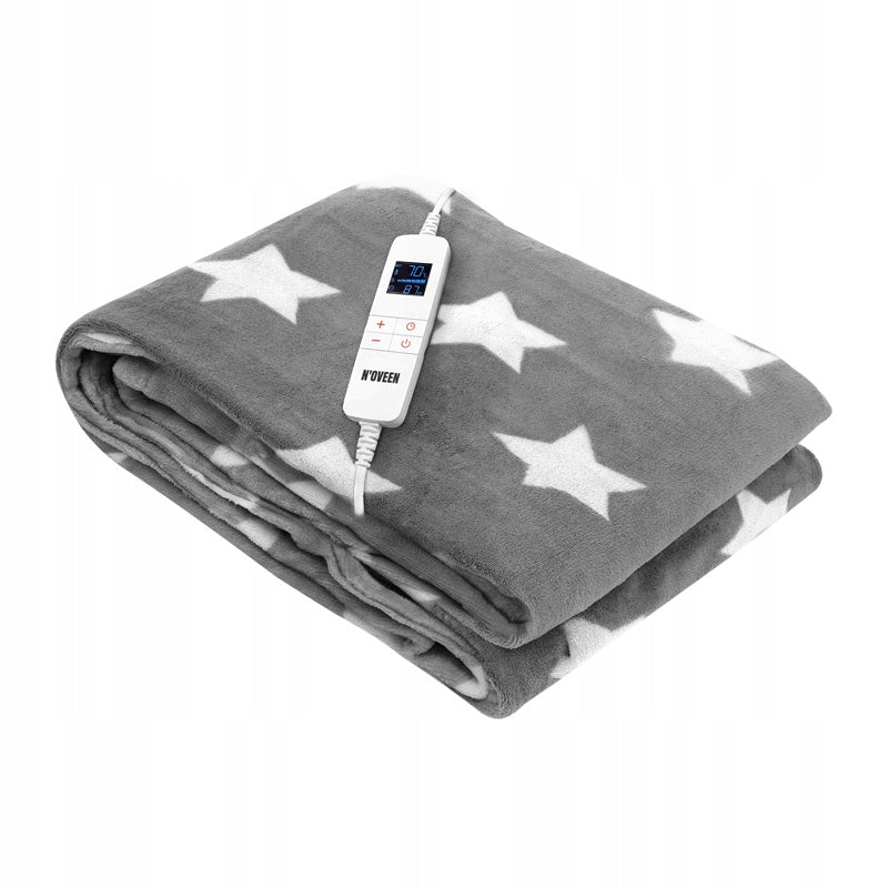 Electric blanket Noveen EB750 Grey Star 160 x 180cm Packaging status original