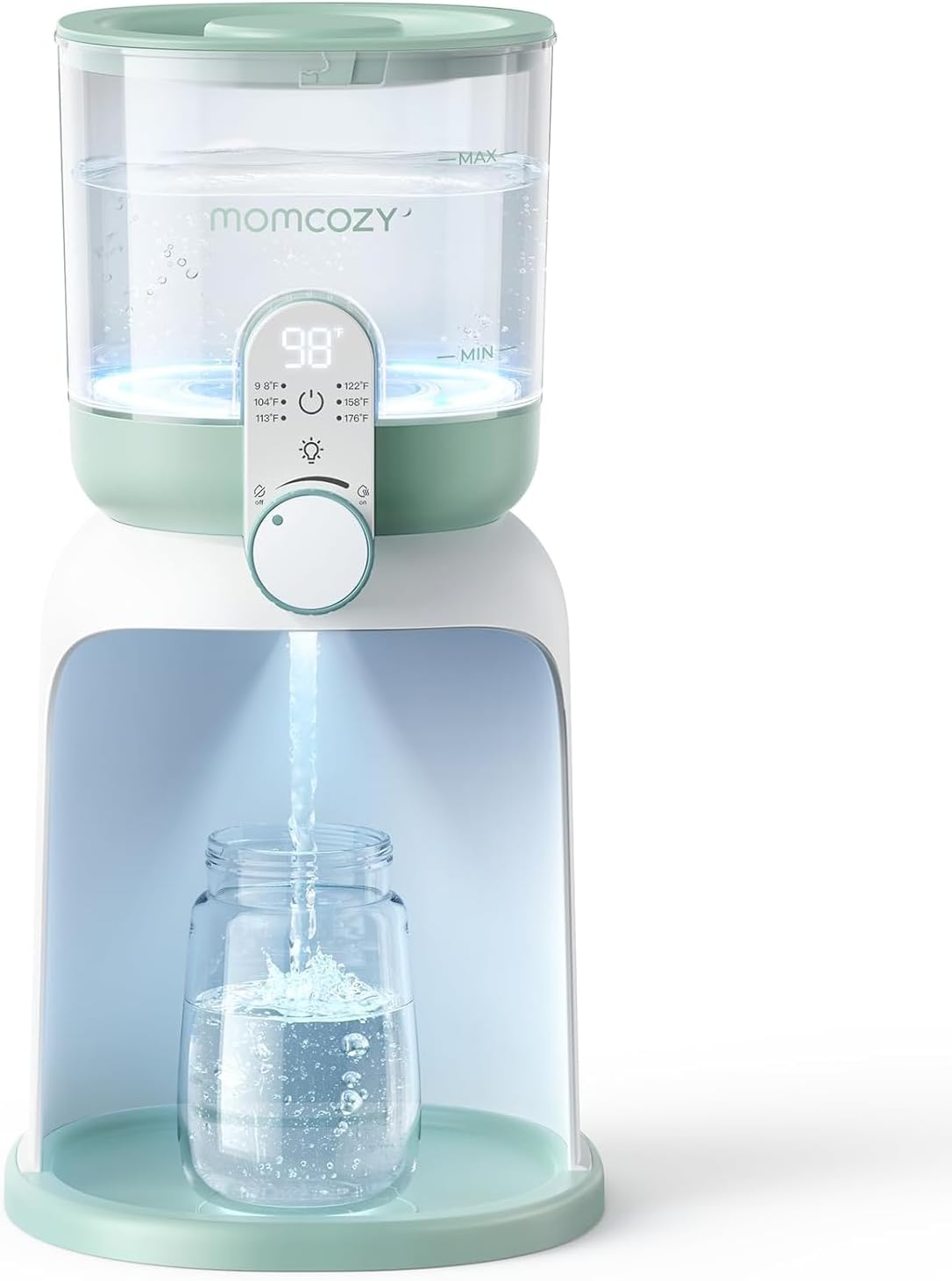 Electric bottle warmer Momcozy infuser with night light