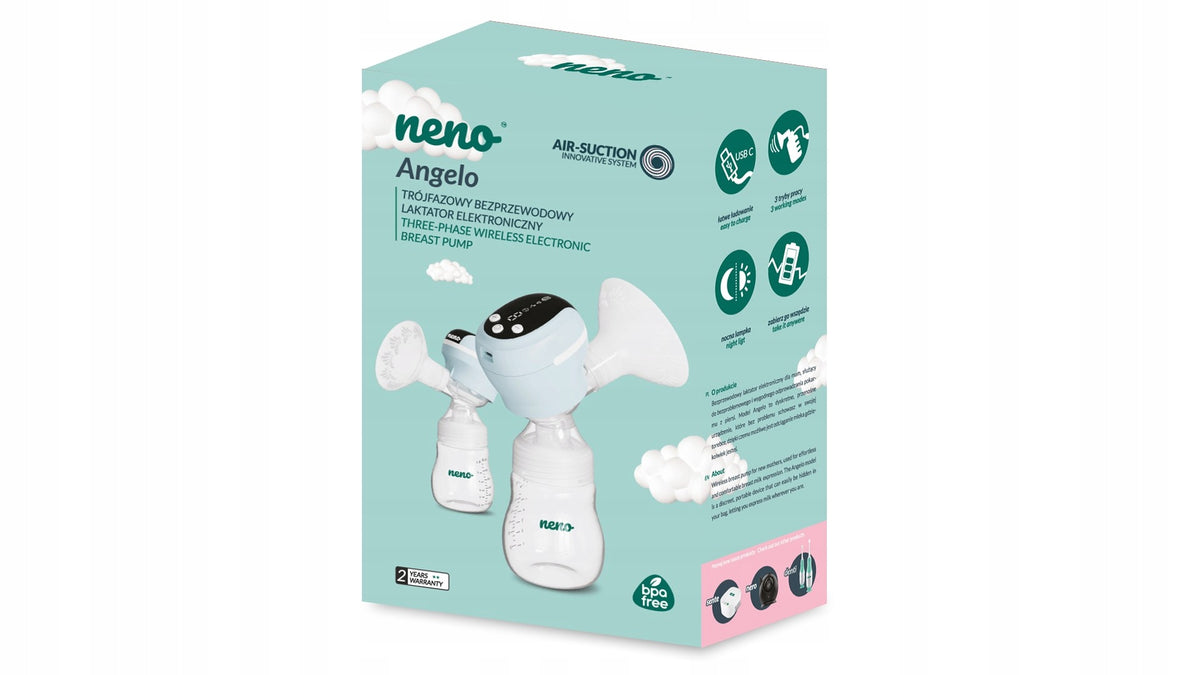 Electric breast pump Neno ANGELO | battery power | 1400 mAh |