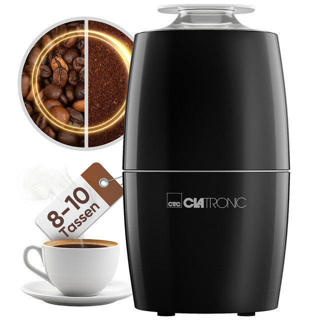 Electric coffee grinder Clatronic KSW 3806 150 W black Manufacturer code 264005