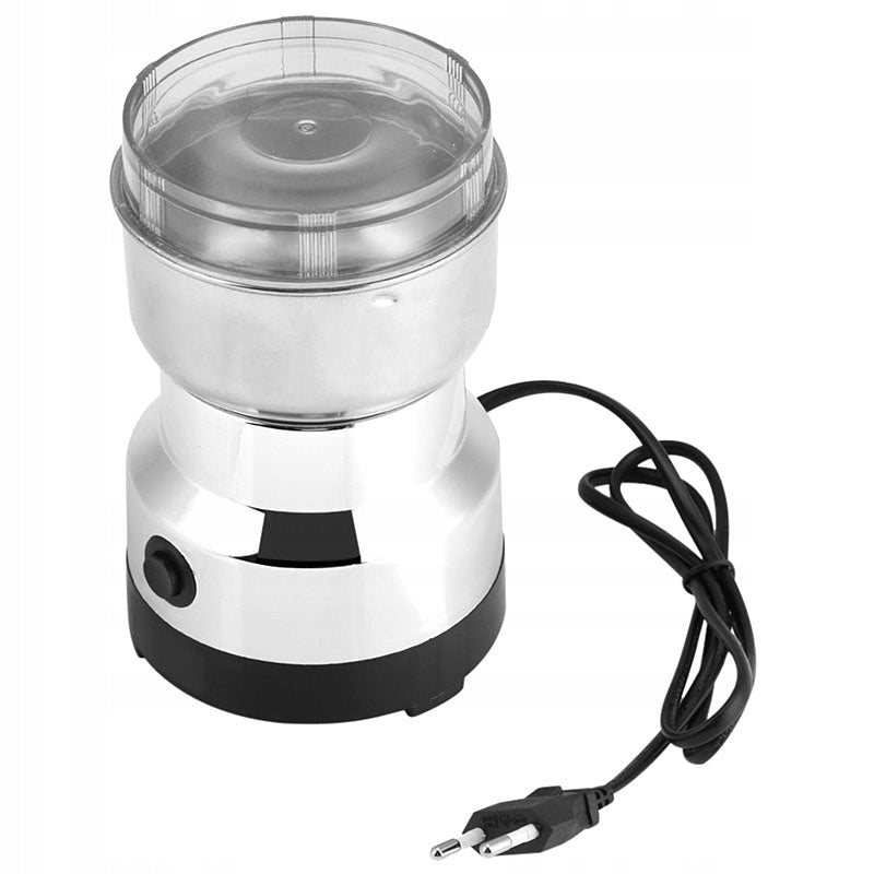 Electric coffee grinder nuts almond herbs spices stainless steel Batteries included no