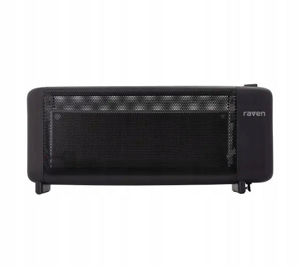 Electric convector heater RAVEN EGK002B 750 / 1500W Black