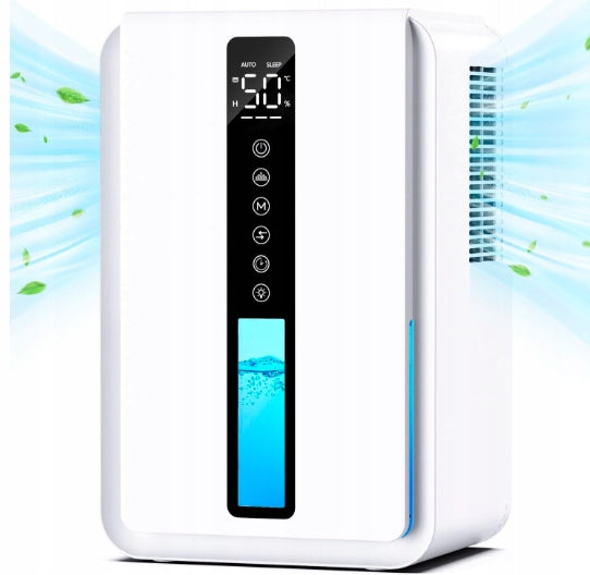 Electric dehumidifier DH01-01 2500ml with lamp and timer WHITE