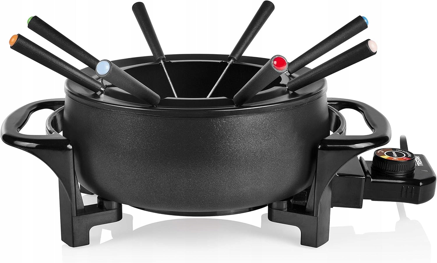 Electric fondue set for 8 people, 1,5 liters, forks, 1000 W
