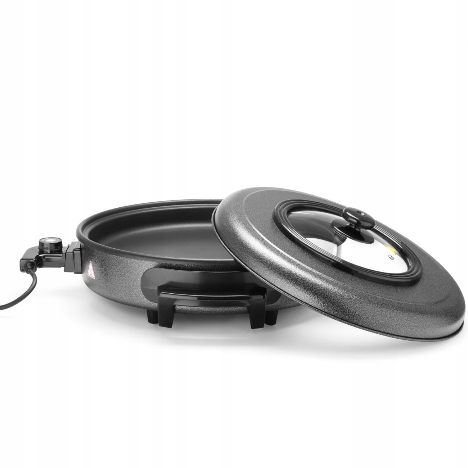 Electric frying pan Hendi 40 cm 1400 W for frying and baking Dominant color black