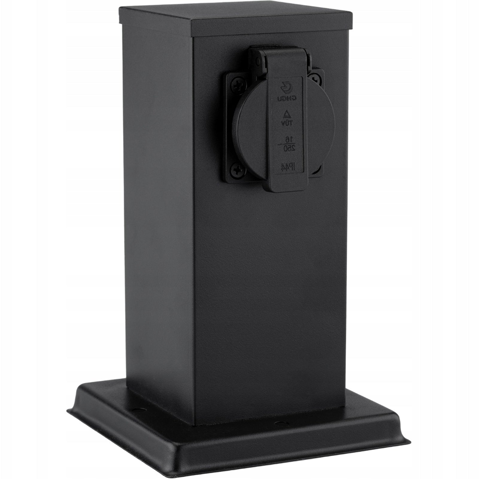 Electric garden post 2x hermetic socket 230V SuperLED Brand SuperLED