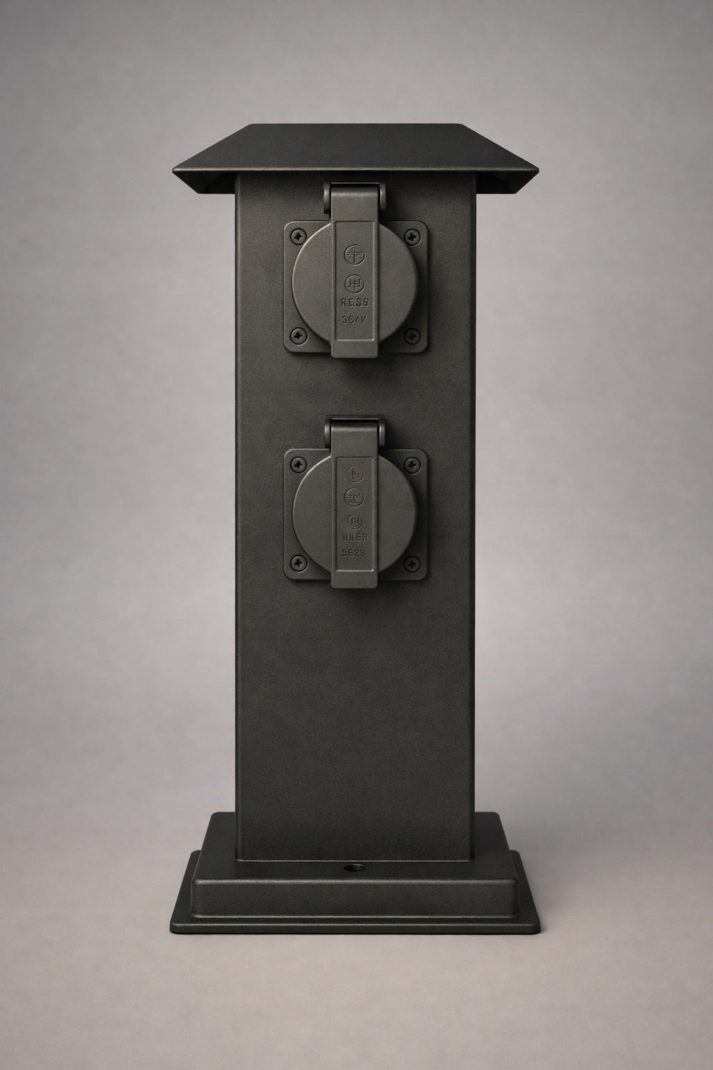 Electric garden post 4x hermetic socket 230V Manufacturer code 8319