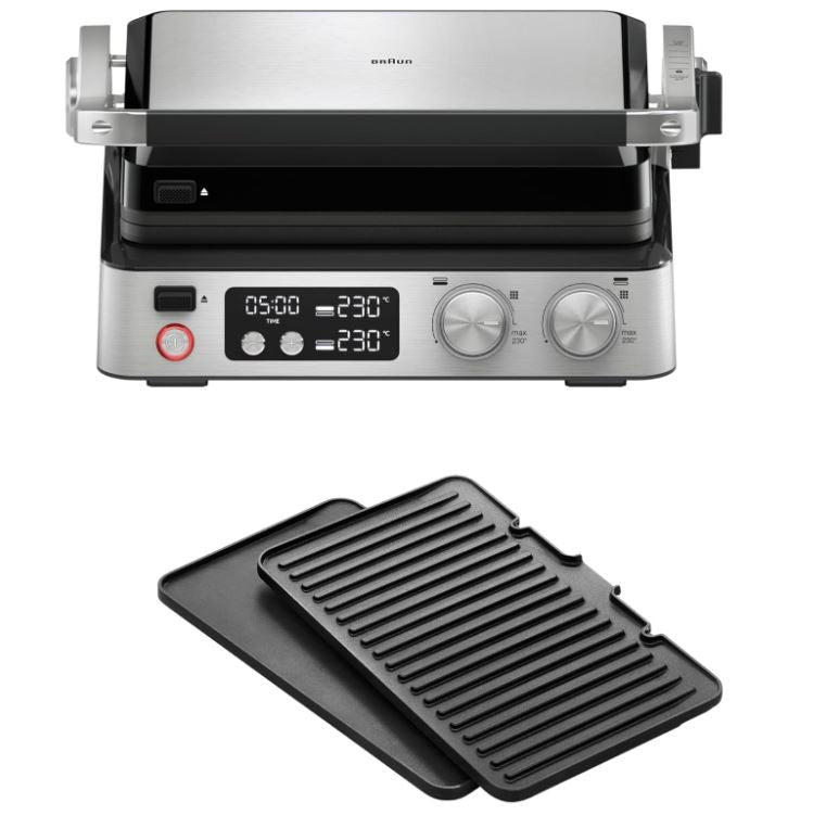Electric grill Braun CG7040 2000W INTERCHANGEABLE PLATES STRONG TEM ADJUSTMENT