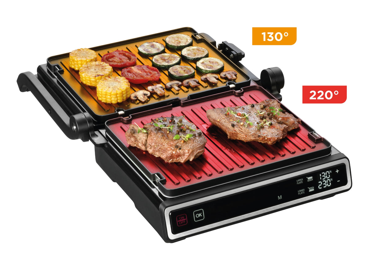 Electric grill Concept GE3550 black 2000 W with temperature control Power rating 2000 W