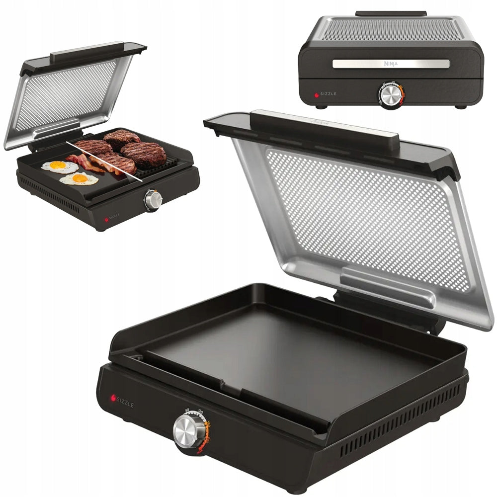 Electric grill NINJA Sizzle GR101EU homemade 2 plates 2in1