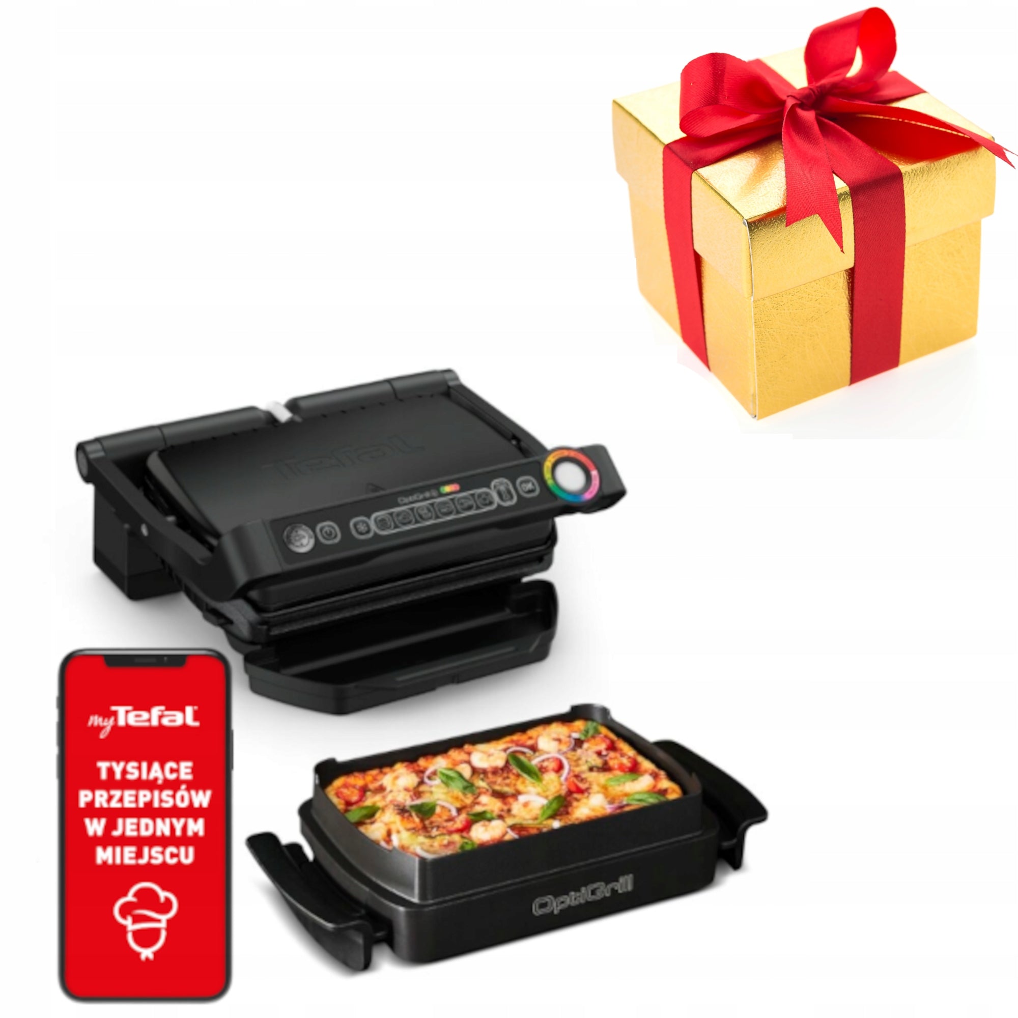 Electric grill TEFAL OptiGrill+ GC7148