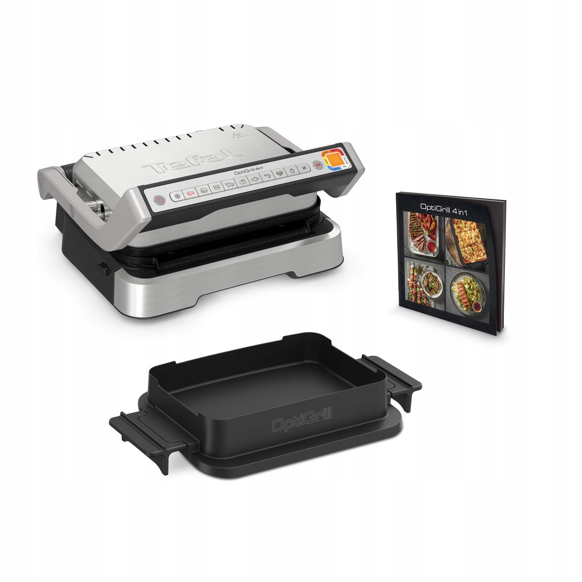 Electric grill TEFAL OptiGrill GC774D30 4in1 Packaging status original
