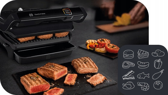 Electric grill TEFAL Optigrill Elite GC750830 Grill type panini traditional