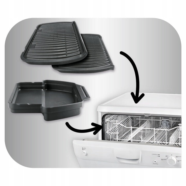Electric grill TEFAL Optigrill GC706D Temperature control yes