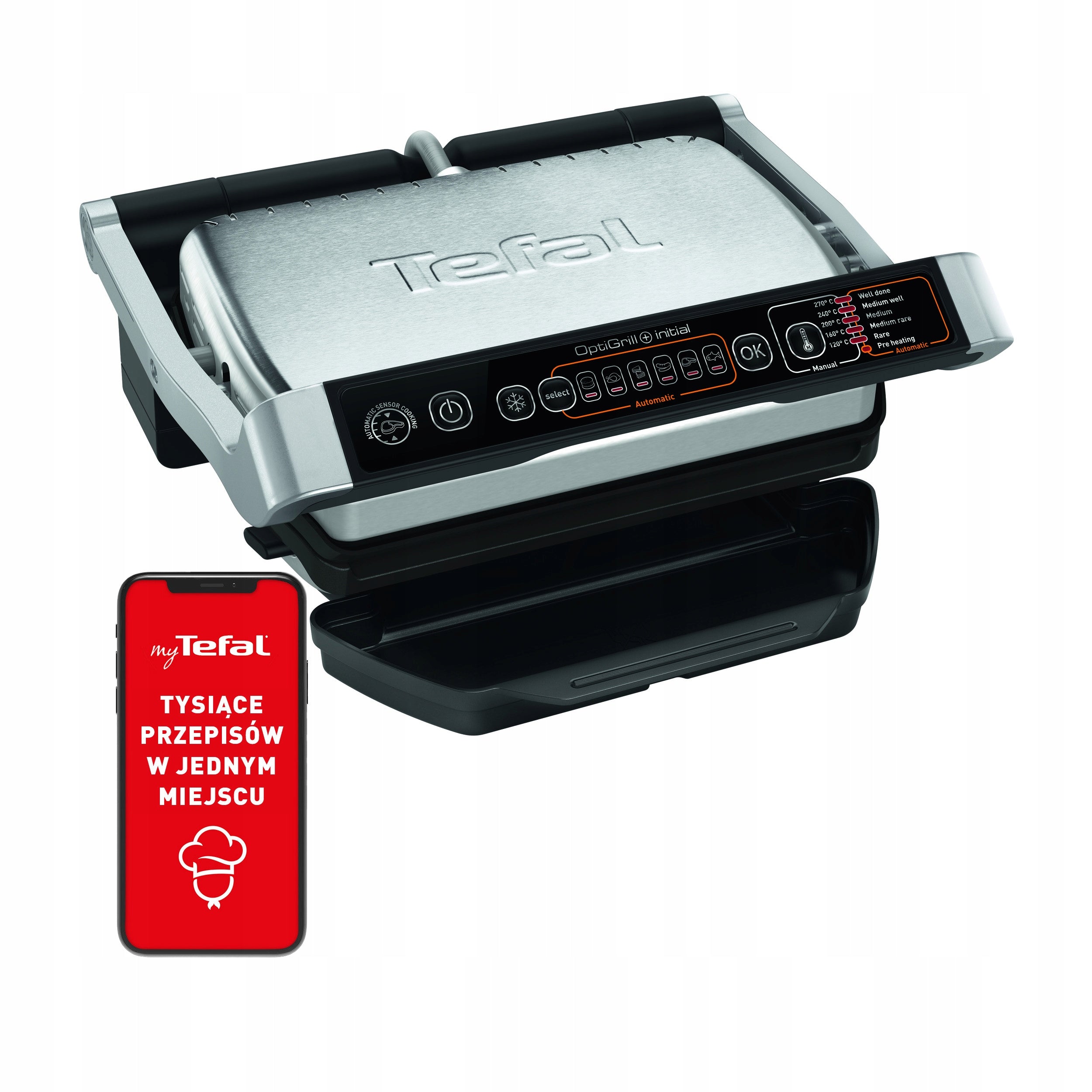 Electric grill TEFAL Optigrill GC706D