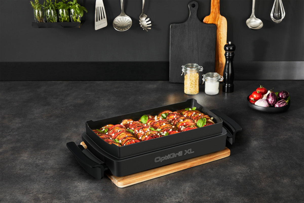 Electric grill TEFAL Optigrill+ XL GC724D12 Dominant color silver/gray