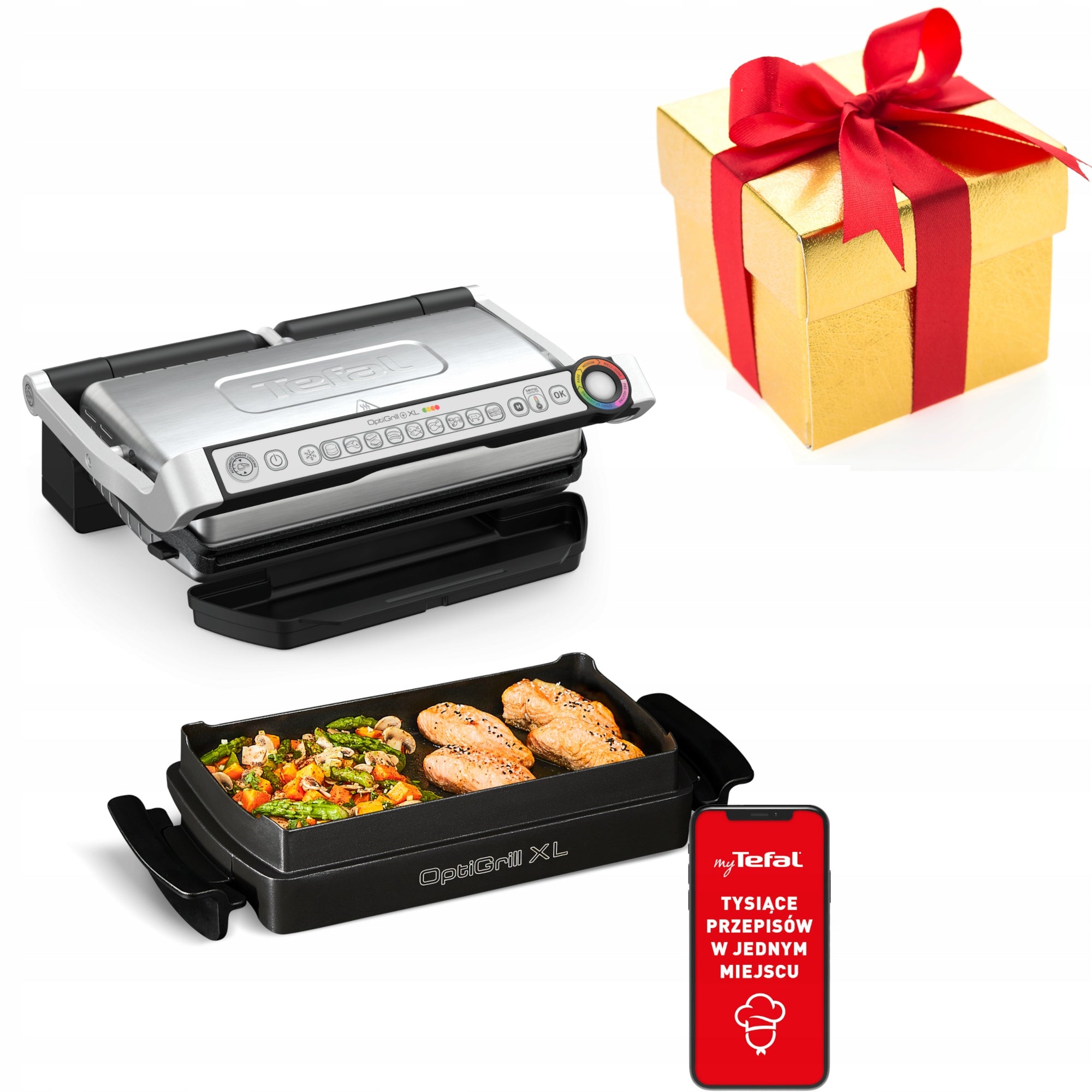 Electric grill TEFAL Optigrill+ XL GC724D12