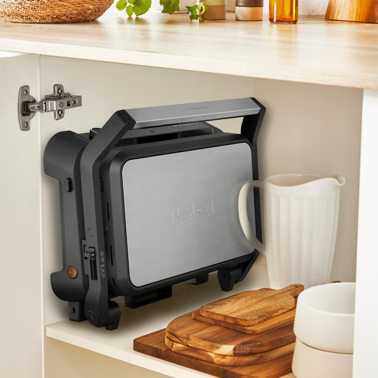 Electric grill TEFAL SuperGrill XL 3in1 GC520DE0 panini toaster oven 2200W Temperature control yes