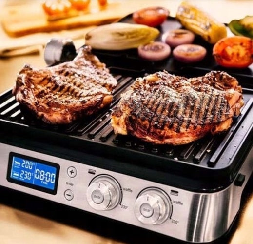 Electric grill plate 2000W Braun MultiGrill 9 CG9043 (NK) Dominant color silver/gray