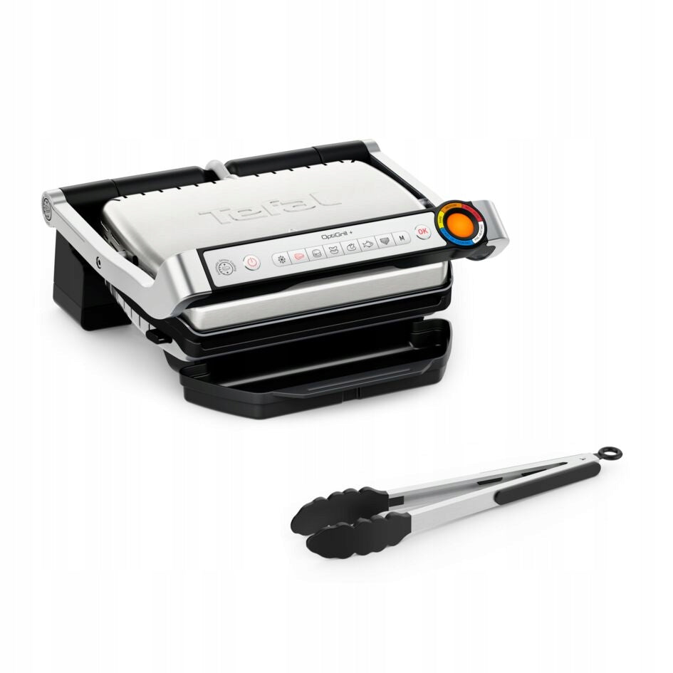 Electric grill toaster Optigrill+ GC718D10 2000 W folding silver Manufacturer code GC718D10