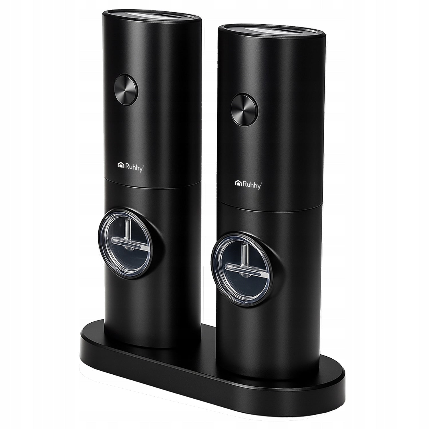 Electric grinder Ruhhy set of 2 black with adjustable grinding Manufacturer code 00025558