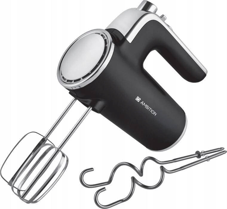 Electric hand mixer Magnat Ambition 400W black with rods