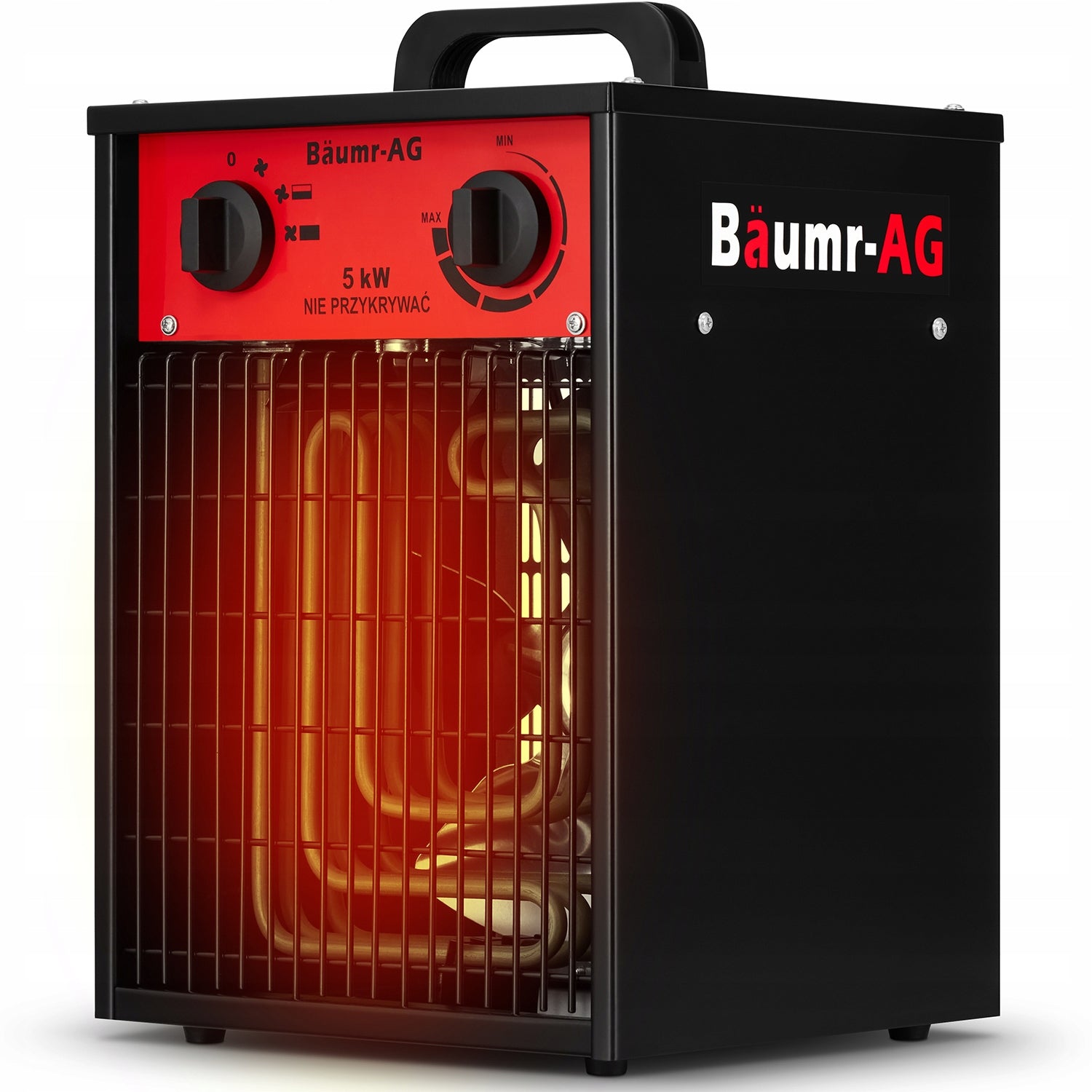 Electric heater BAUMR-AG 5kW 5000W blower apron 400V force Brand Baumr-Ag